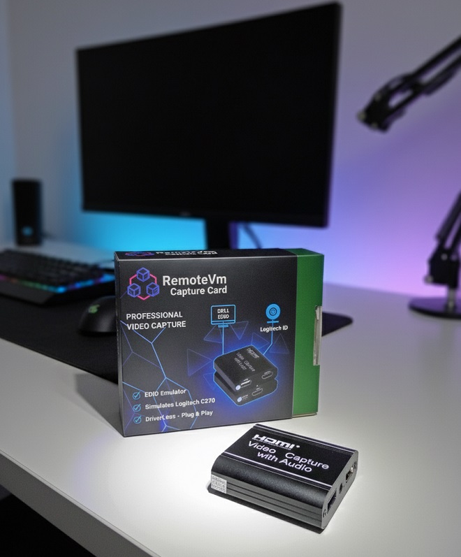 کارت کپچر HDMI با EDID - نمای جانبی