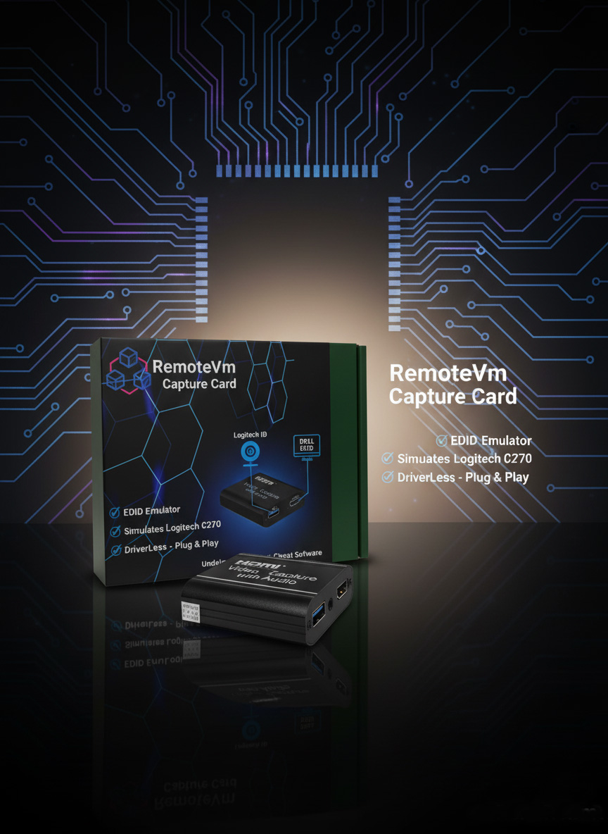 کارت کپچر HDMI با EDID - نمای اصلی